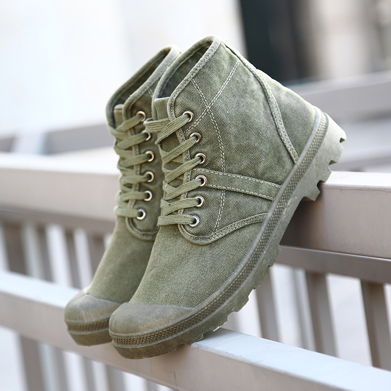 Hiking Boot Waterproof - Men Hiking Shoes Waterproof Tactical Leather