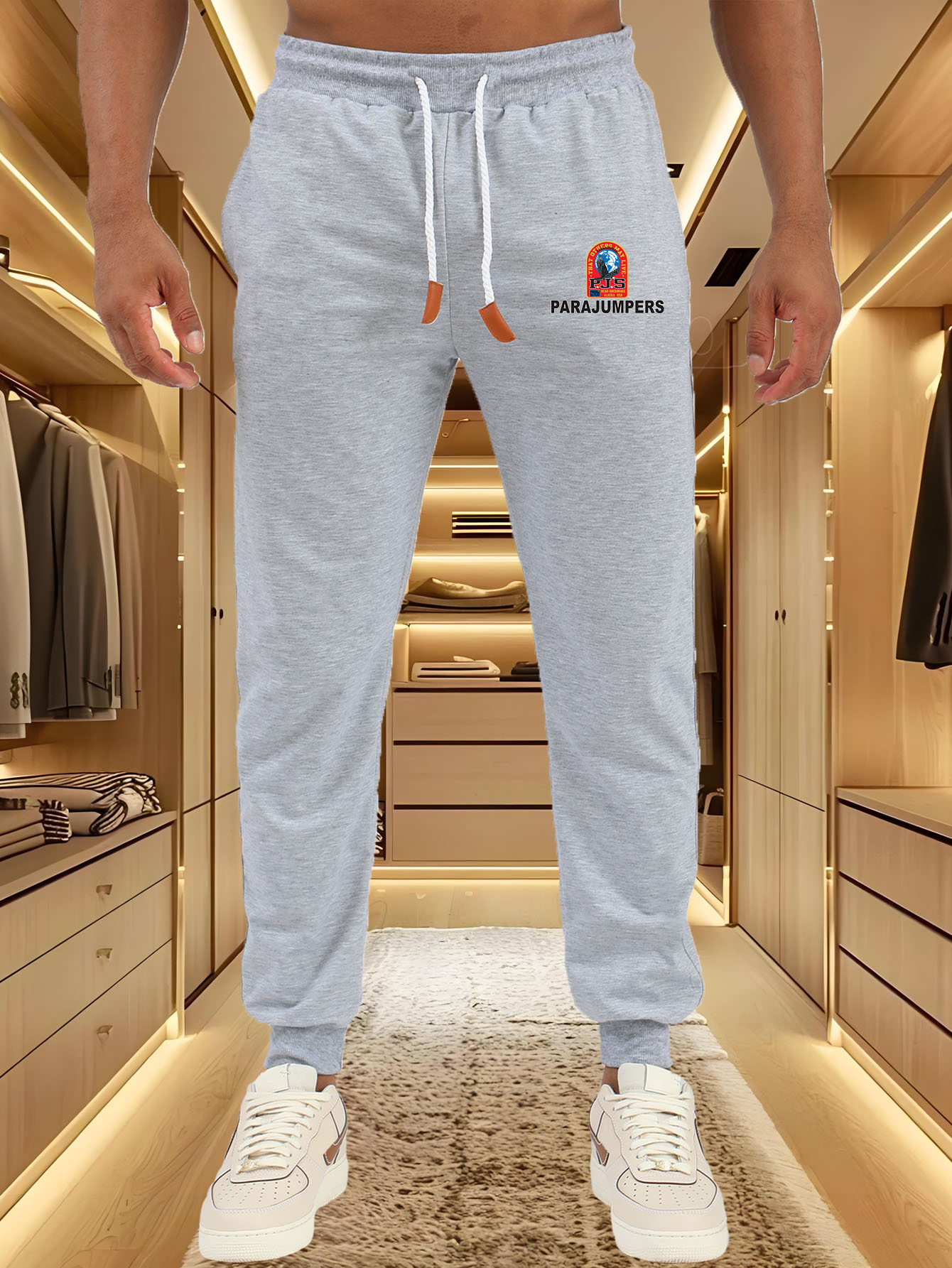 Men Shoes Joggers - Men Jogger Pants Parajumpers Colorful Shield