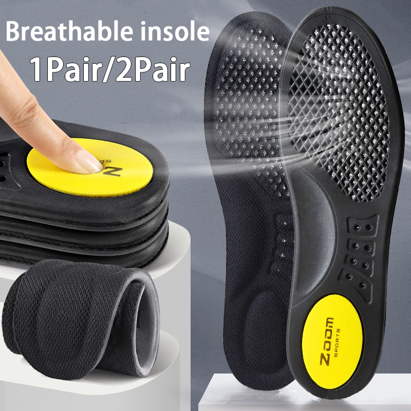 Men Shoes Outlet - Breathable Sports Insoles Honeycomb Mesh Shock