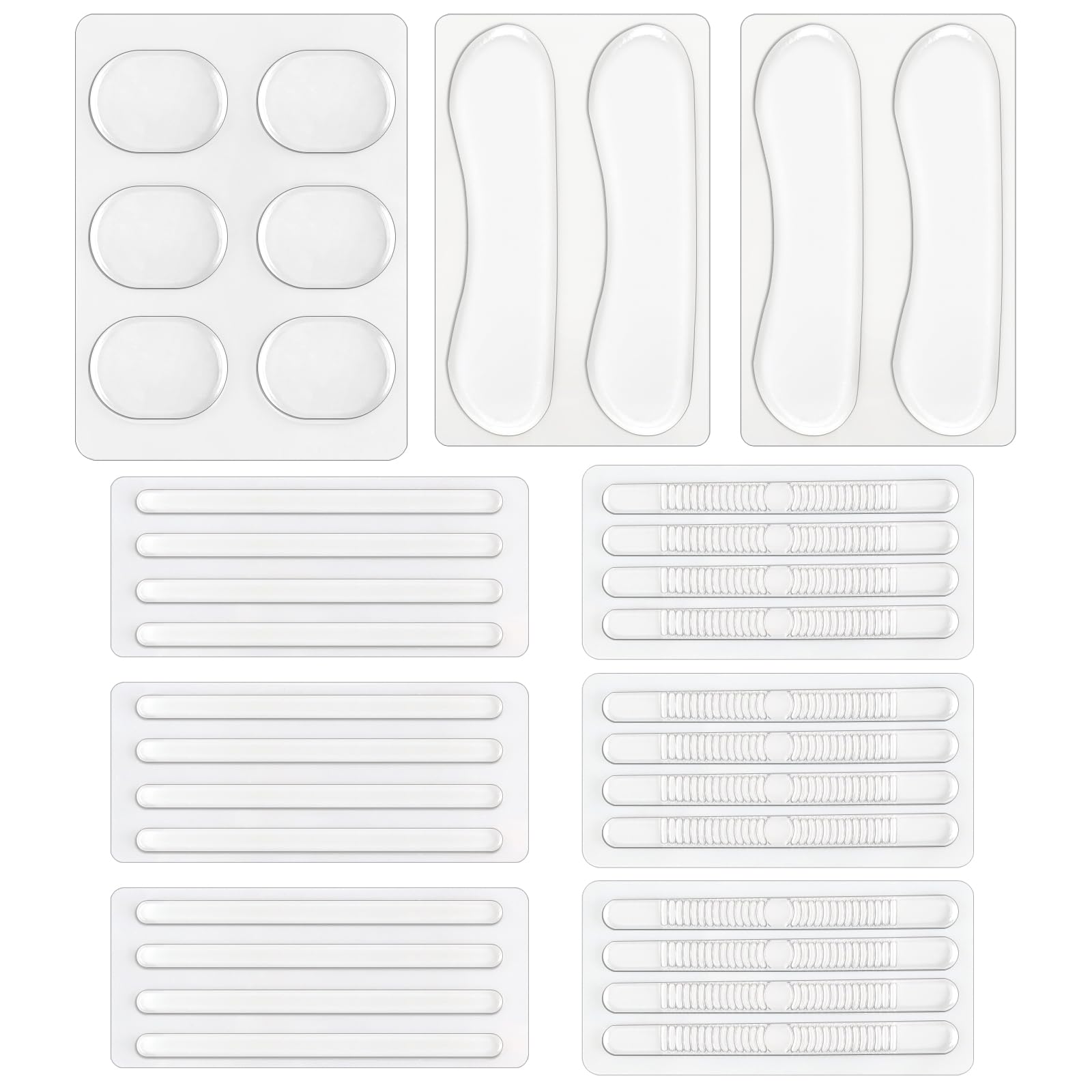 Men'S Shoes Grip - 34Pcs Silicone Shoe Heel Grips Non