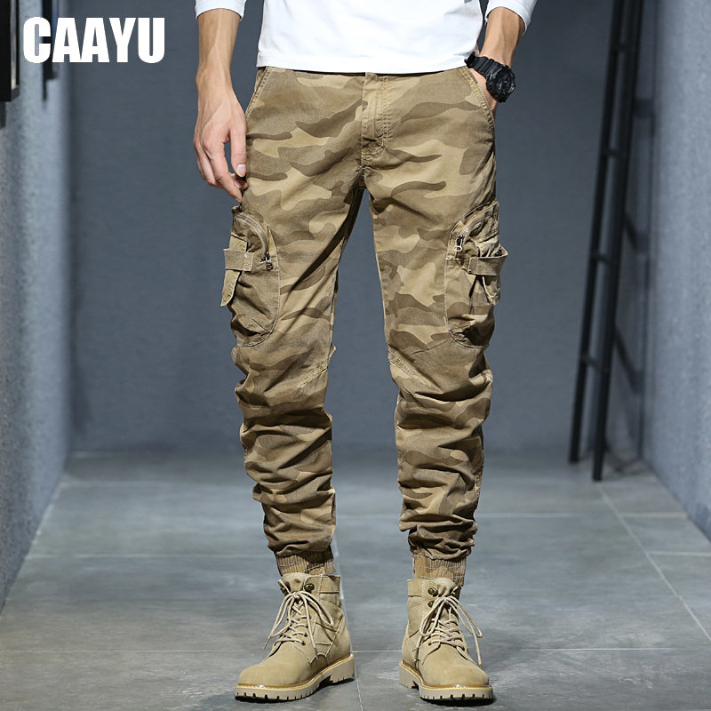 Men Shoes Joggers - CAAYU Joggers Cargo Pants Men Casual