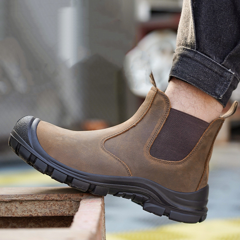 Men Shoes Type - large size men's fashion steel toe