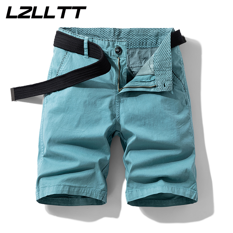 Men Shoes Joggers - New Summer Men Cotton Cargo Shorts
