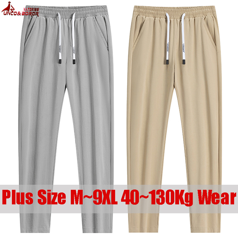 Men Shoes Joggers - Plus Size 7XL 8XL 9XL Summer