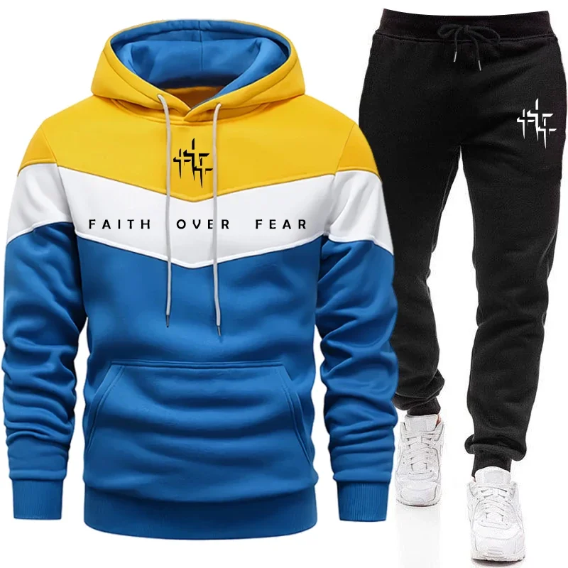 Faith Over Fear Men's Tracksui - đánh giá và giá Men Shoes Joggers