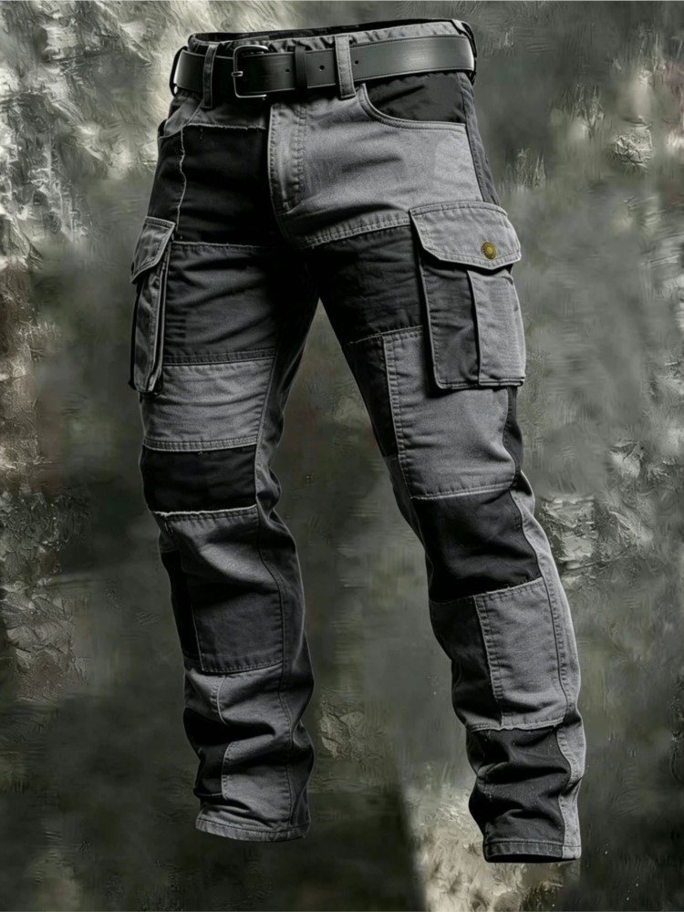 Cotton Men Cargo Pants Khaki C - đánh giá và giá Men Shoes Joggers