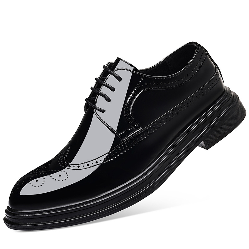 Men's Patent Leather Brogue Dr - đánh giá và giá Oxford Brogue Leather