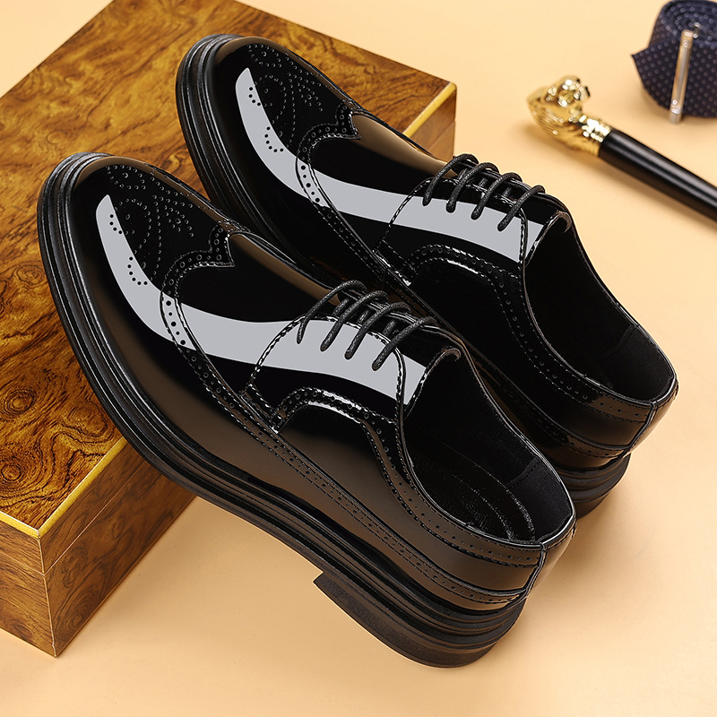 Men's Patent Leather Brogue Dr - đánh giá và giá Oxford Brogue Leather