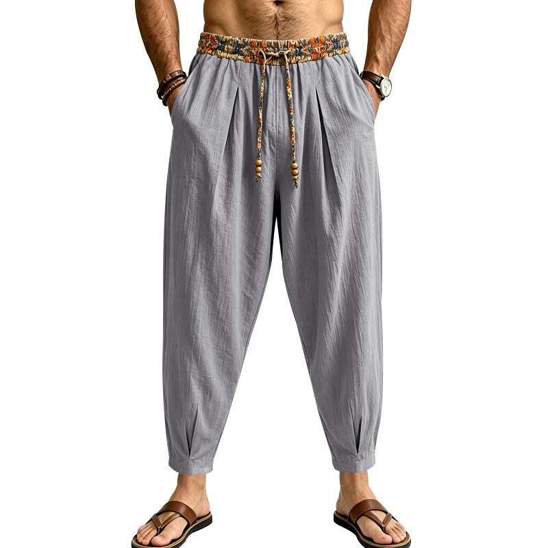Bohemian Floral Waist Men Line - đánh giá và giá Men Shoes Joggers