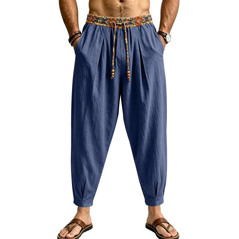 Bohemian Floral Waist Men Line - đánh giá và giá Men Shoes Joggers