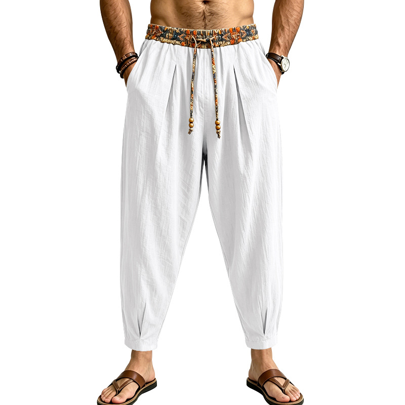 Bohemian Floral Waist Men Line - đánh giá và giá Men Shoes Joggers