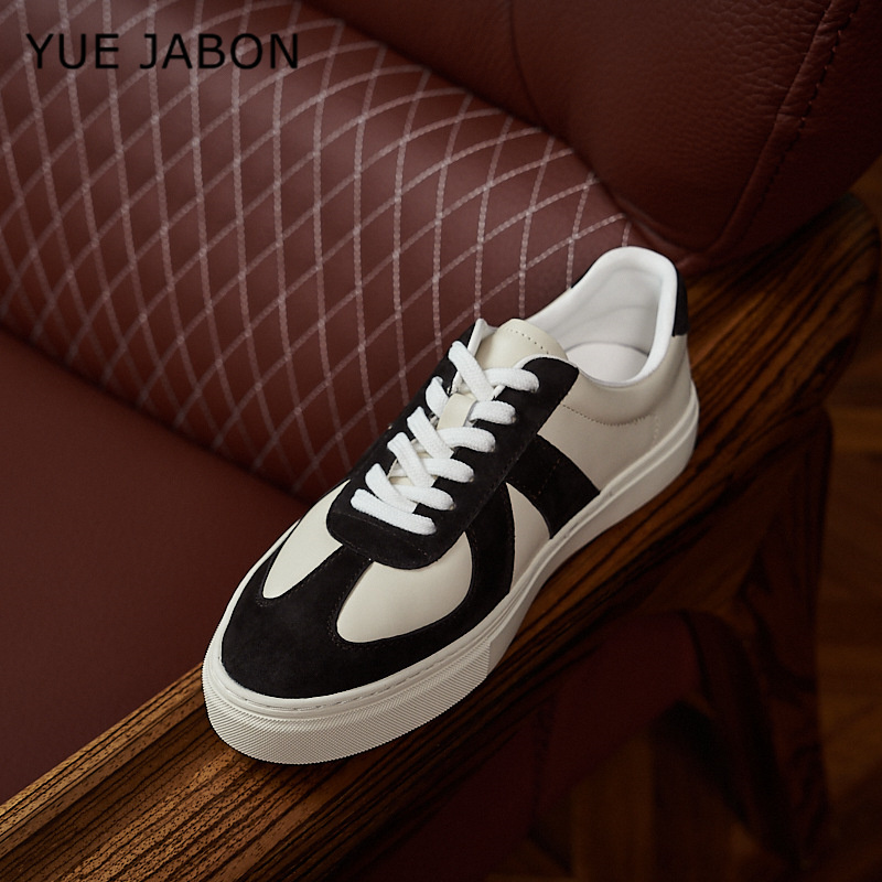 New Men Sneakers Patchwork 100 - đánh giá và giá Men'S Shoes Black And White