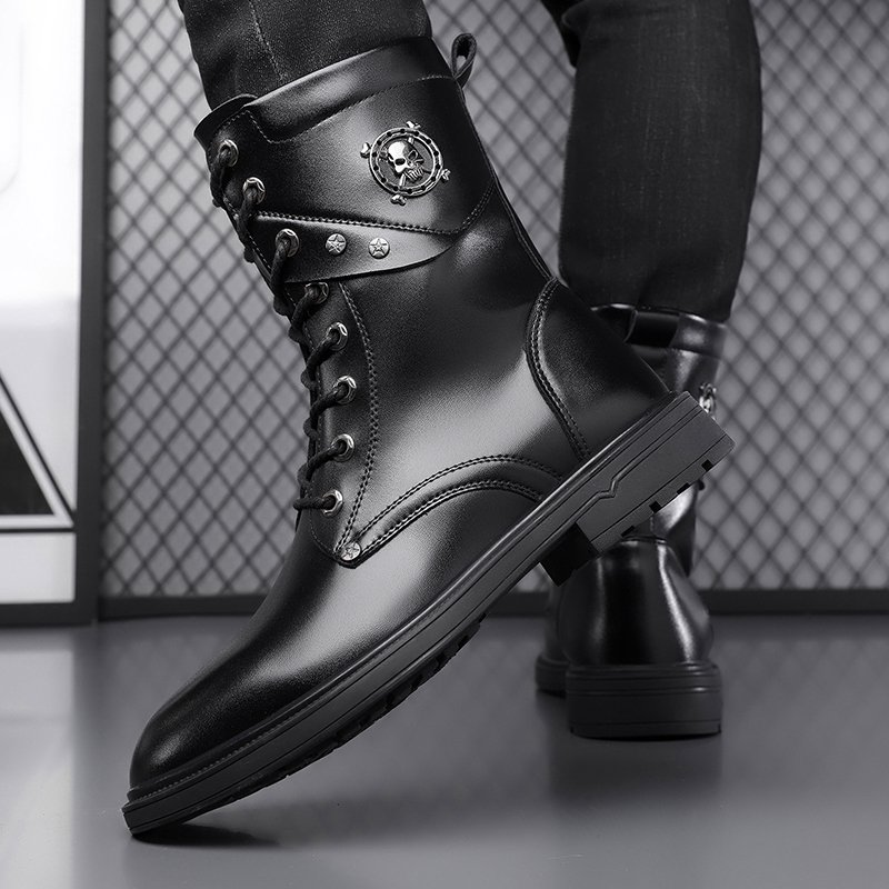 Unisex High-Top Chunky Sole Pl - đánh giá và giá Men'S Shoes Black And White