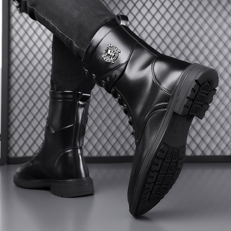 Unisex High-Top Chunky Sole Pl - đánh giá và giá Men'S Shoes Black And White