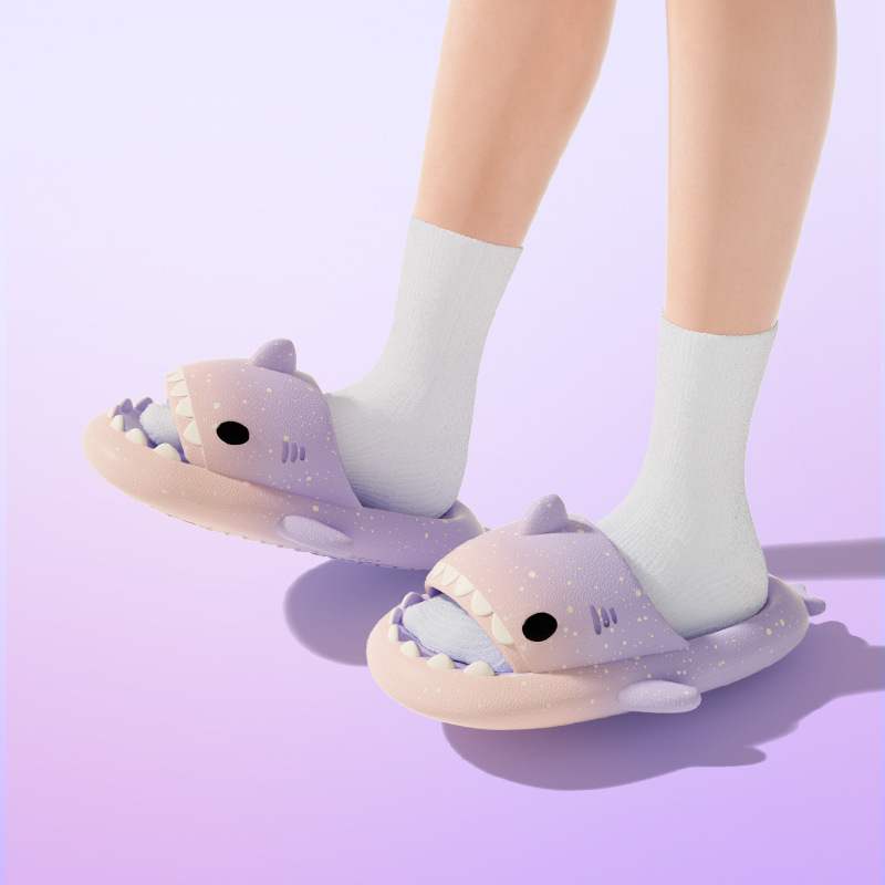 Cute Cartoon Shark Slippers Fo - đánh giá và giá Men'S Shoes To Women'S