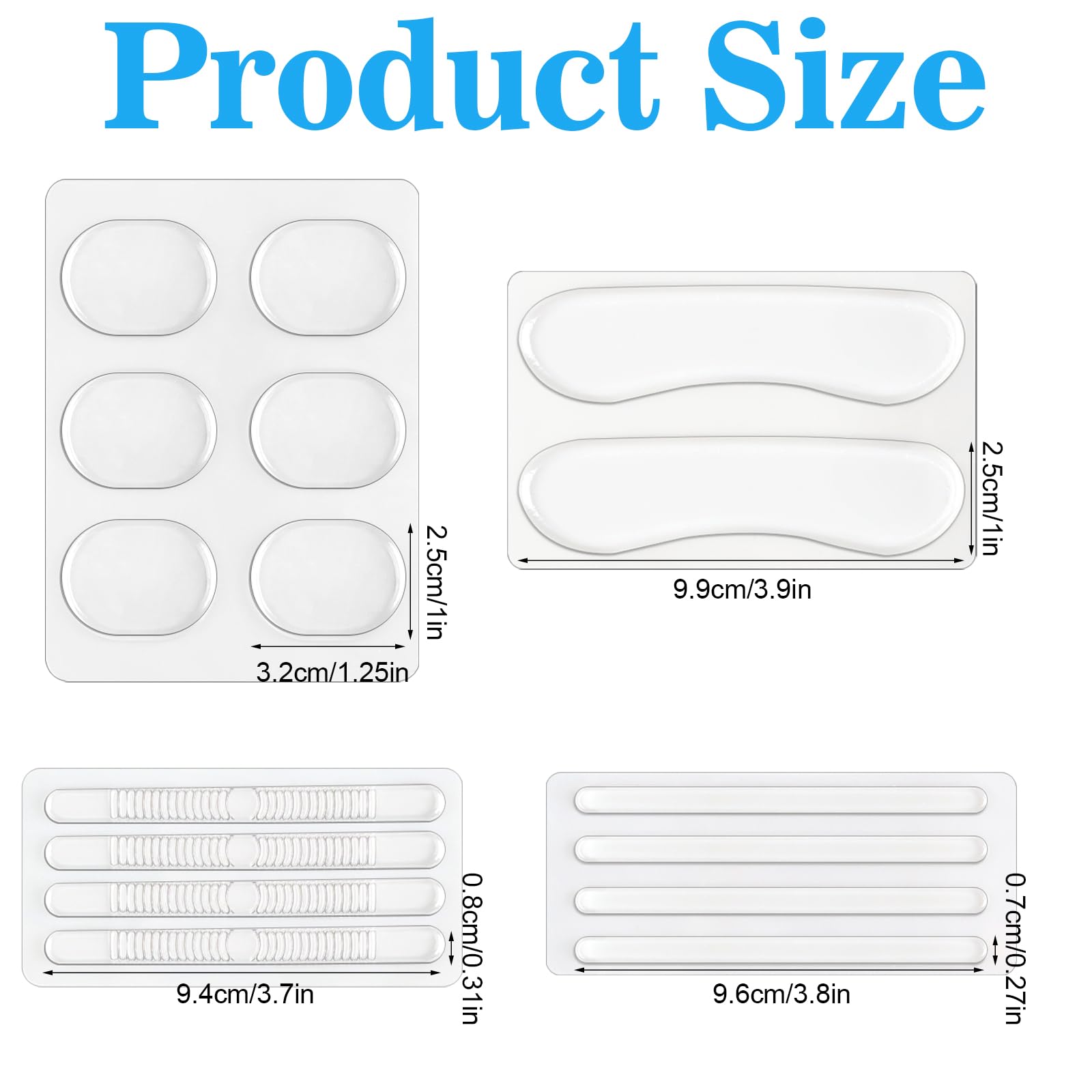 34Pcs Silicone Shoe Heel Grips - đánh giá và giá Men'S Shoes Grip