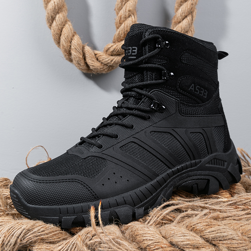 Men Tactical Boots Lace Up Des - đánh giá và giá Hiking Boot Waterproof