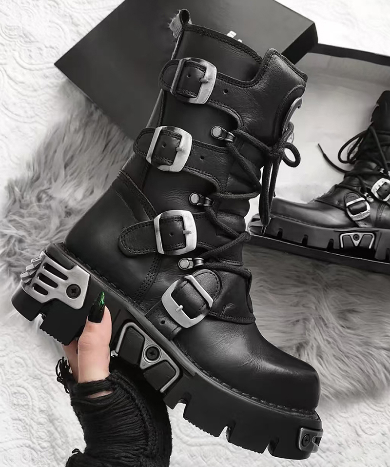 men luxury fashion punk gothic - đánh giá và giá Men Shoes Type