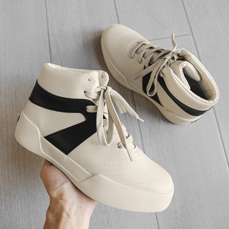 Fashion Light Aniti Slip High  - đánh giá và giá Men Shoes White Colour
