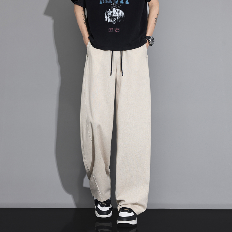 Summer Thin Cozy Linen Fabric  - đánh giá và giá Men Shoes Joggers
