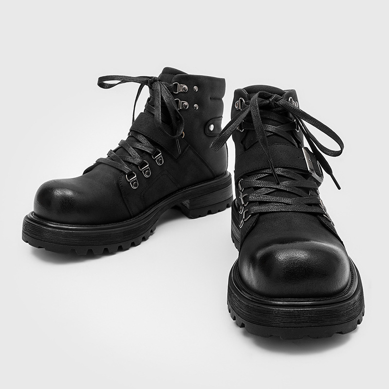 Brand Men Leather Boots Motorc - đánh giá và giá Men Shoes Type