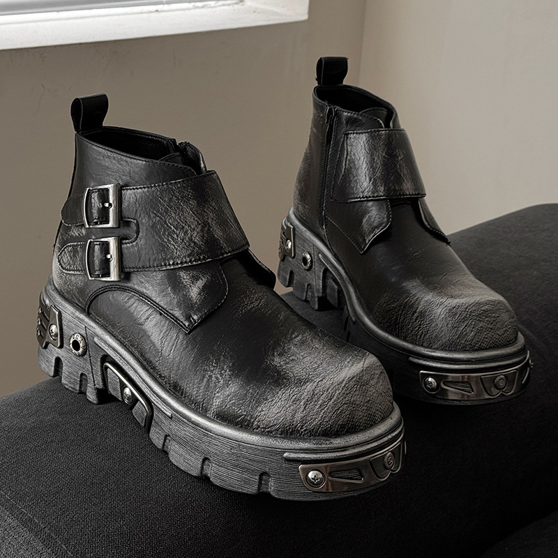 large size men fashion punk go - đánh giá và giá Men Shoes Type