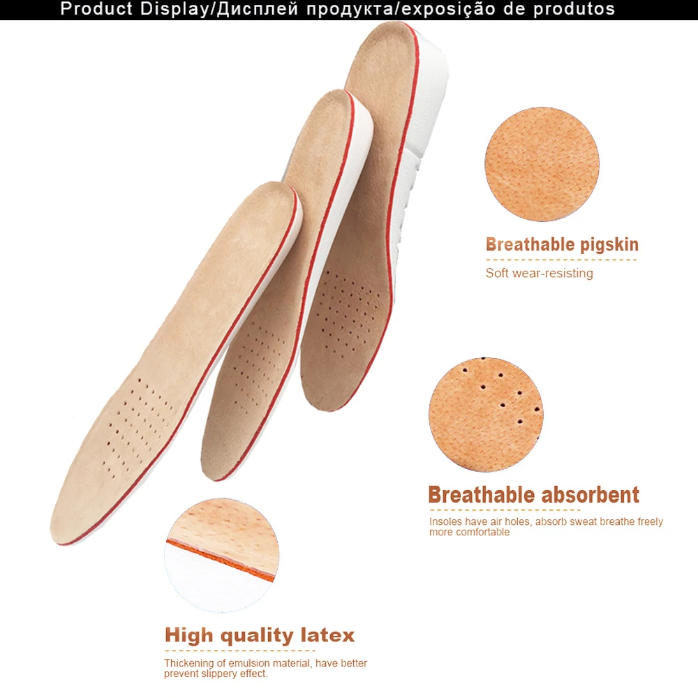 1Pair Height Increase Insole M - đánh giá và giá Men Shoes Outlet