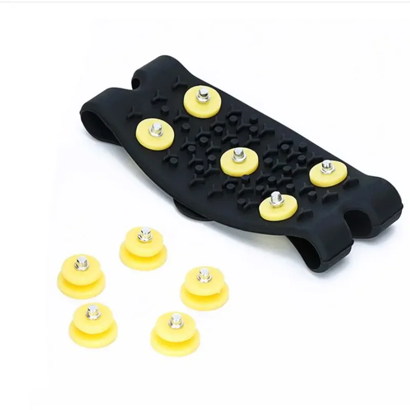 1Pair 5-Stud Snow Ice Claw Cli - đánh giá và giá Men'S Shoes Grip
