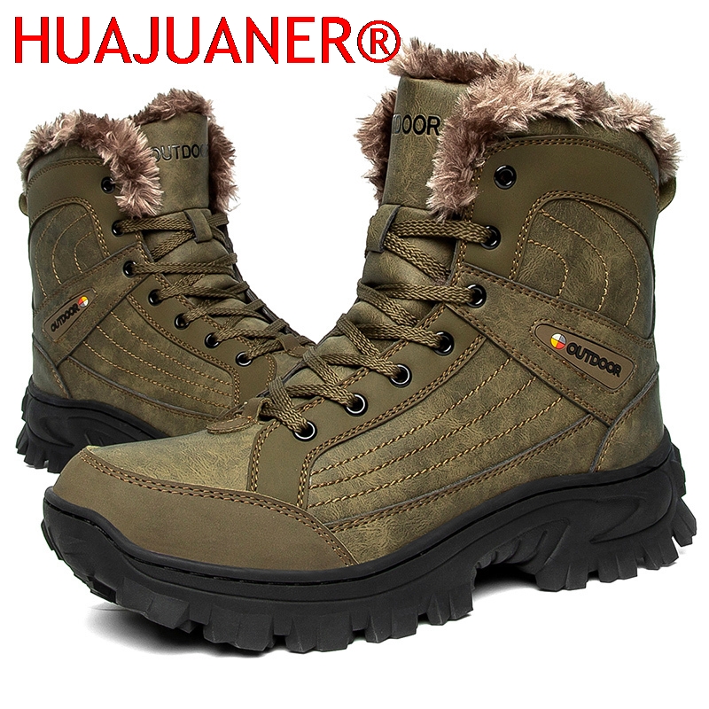 Men Winter Snow Boots Platform - đánh giá và giá Hiking Boot Waterproof
